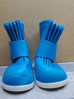 Butler Emperor Toddler Round Toe Synthetic Blue Rain Boots Size 10
